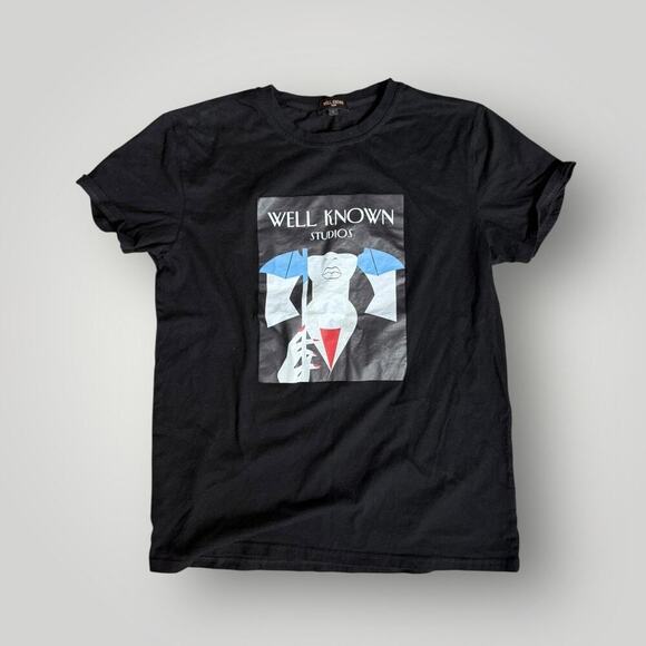 Well Known Studios Tee L - Bold Art Graphic Streetwear - Picture 1 of 7